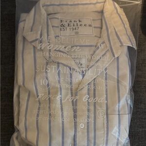 Frank & Eileen Boyfriend Cotton Button-Up Shirt